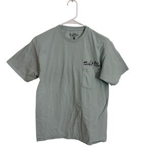 Salt Life Men's Light Blue Short Sleeve Tee